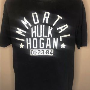 WWE Hulk Hogan Immortal Shirt Black Graphic Large